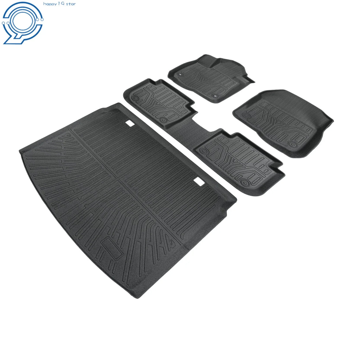 TPE All Weather Floor Mats for Honda CR-V 2023-2026 Trunk Mat