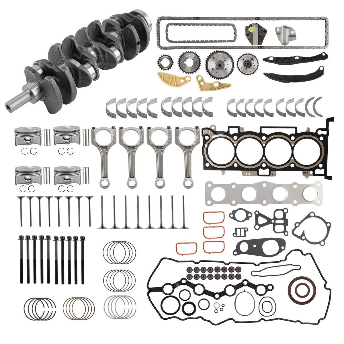 Engine Rebuild Kit with Timing Set for Hyundai KIA (2000–2023)