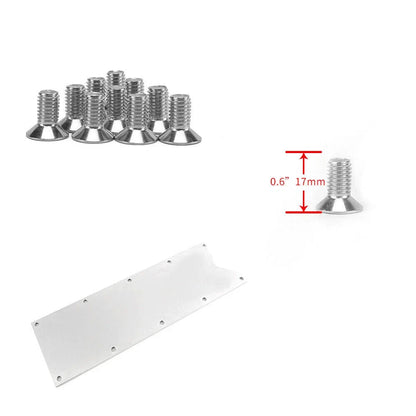 Knock Sensor Delete Billet Valley Pan Cover Plate for LS Gen 3