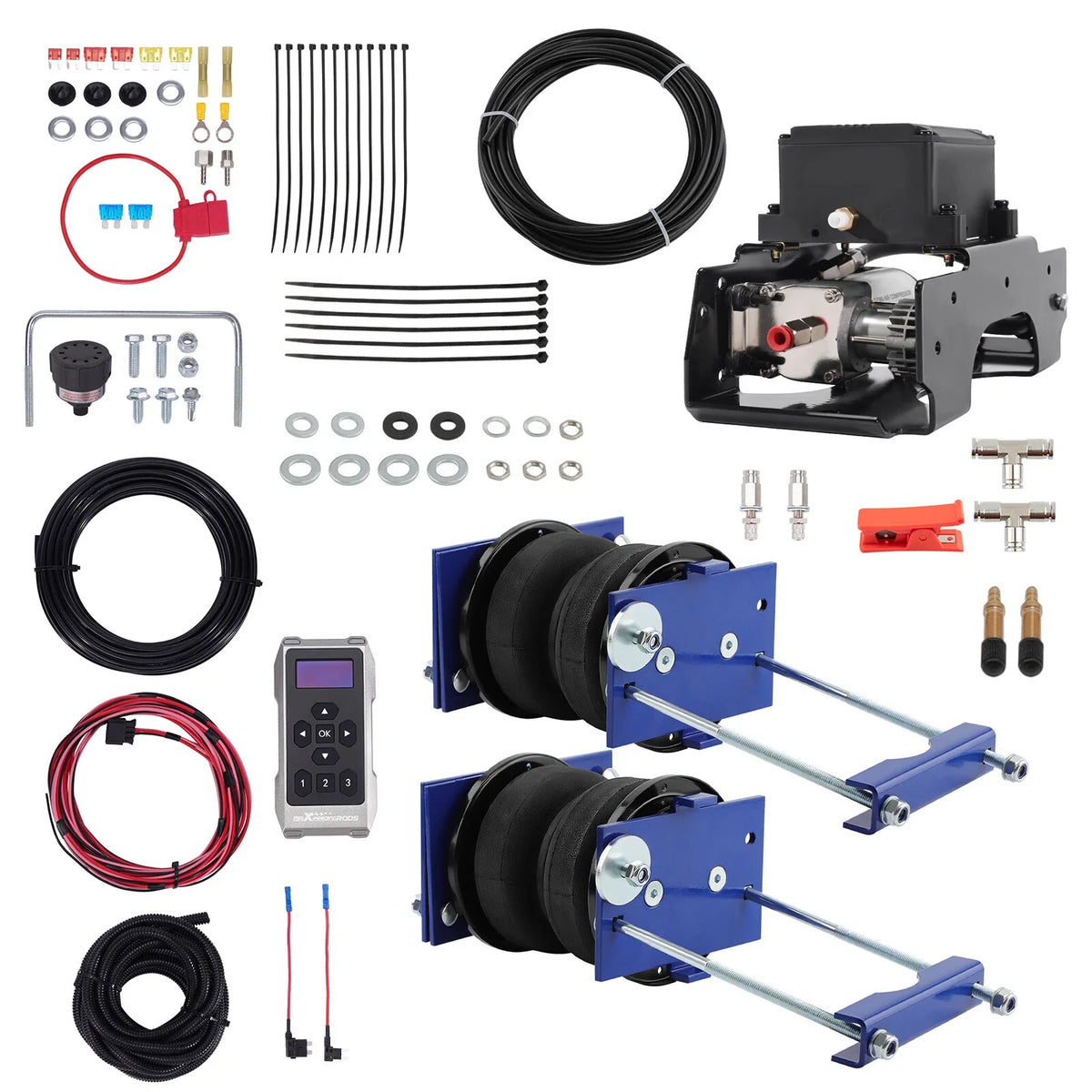 Air Spring Bags with Wireless Controller for Dodge Ram 2500 (2014–2025)