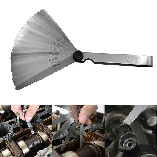 0.03-1.00mm Feeler Gauge Measuring Tool for UTV, ATV, and Cars