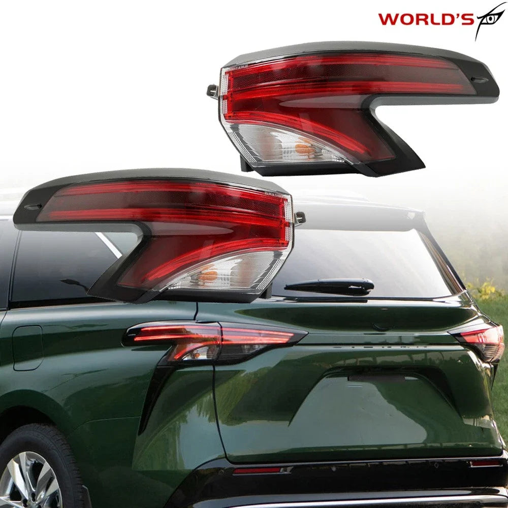 Set of 2 LED Tail Light Assemblies for Toyota Sienna (2021–2022)