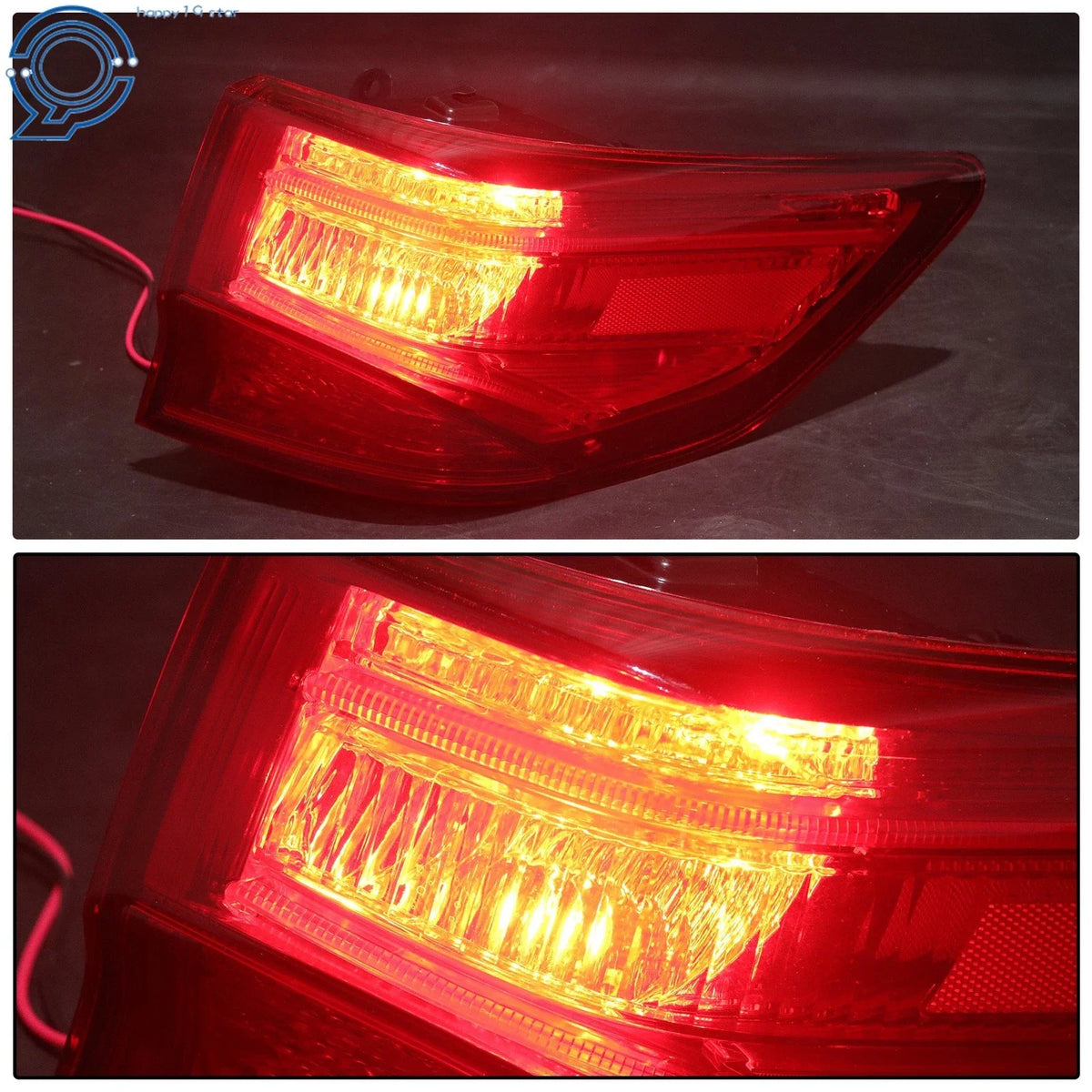 Rear Outer LED Tail Light Assembly - 2X for Acura MDX 2014-2020