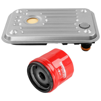 Transmission Oil Filter Set for GMC Sierra, Chevy Silverado 2500 HD
