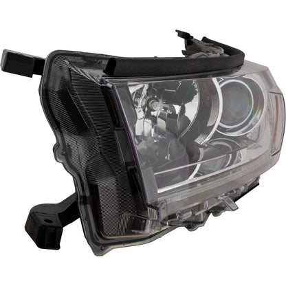 Headlight for Toyota Highlander (2017–2018) Driver Side with Halogen Bulbs
