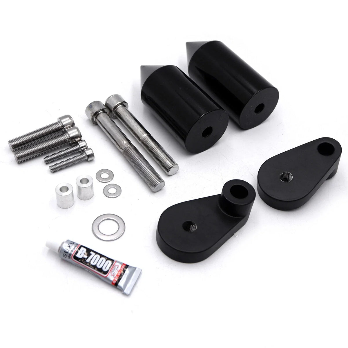 Spike Frame Slider in Black for Honda CBR1000RR (2006–2020)