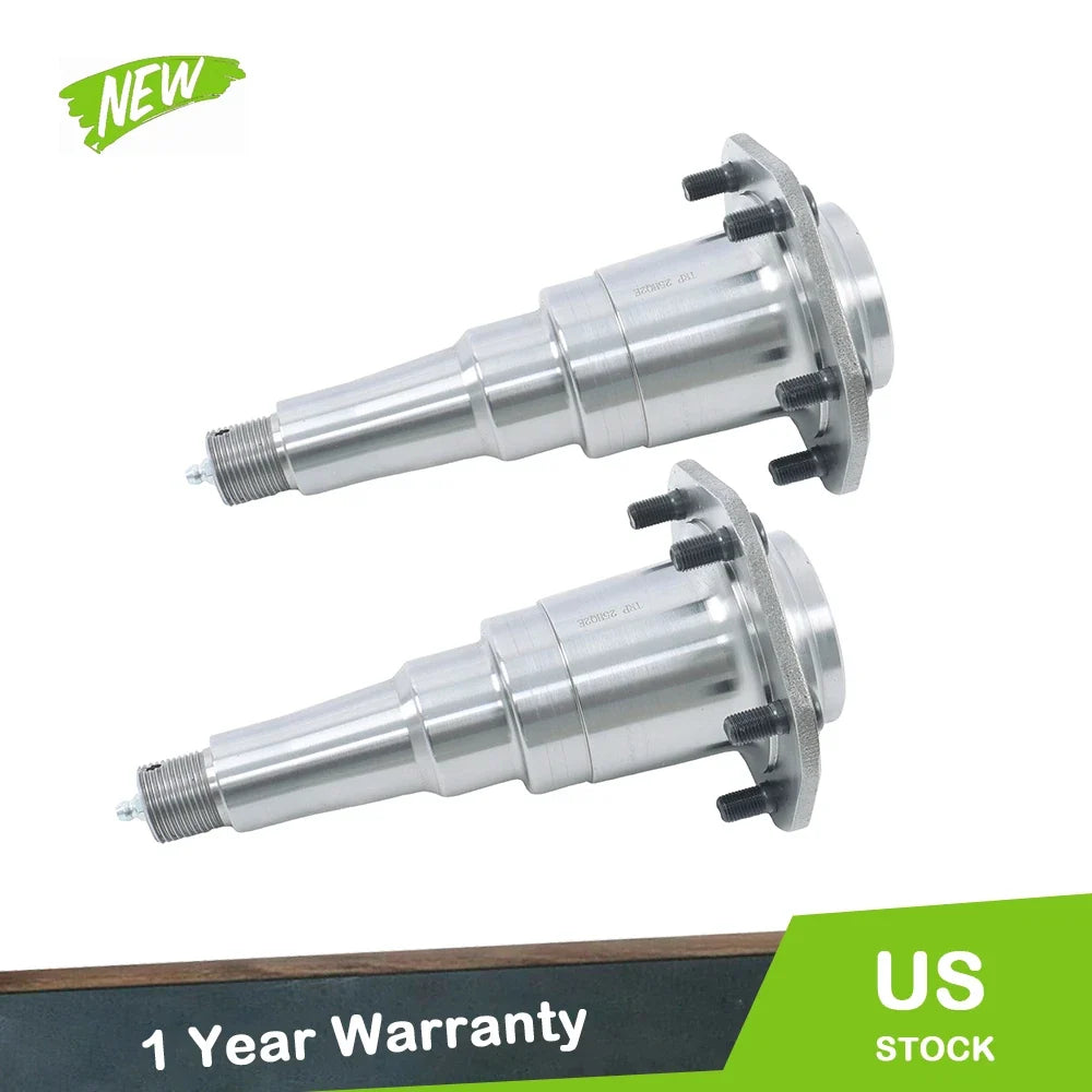 2-Pack Weld-On Spindles with Flange for 7