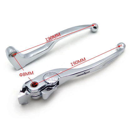 Clutch and Brake Chrome Hand Levers for Honda CBR 600RR 2003-2006
