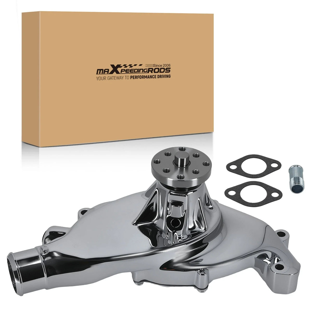 Aluminum Engine Water Pump for Chevy 396 402 427 454 502 (1965–2000)