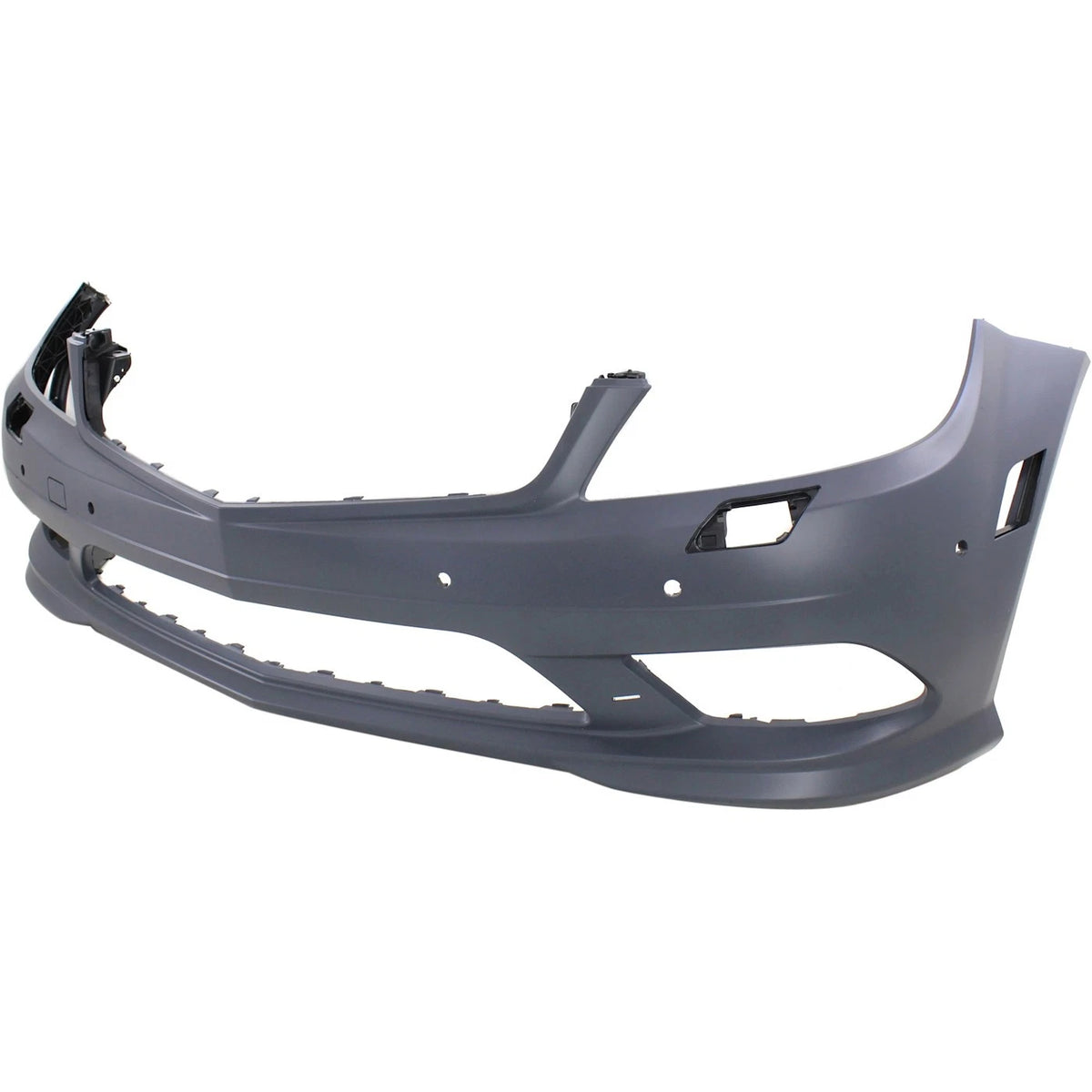 Front Bumper Cover for Mercedes-Benz C300 (2008–2011) w/ AMG, DRL, Parktronic