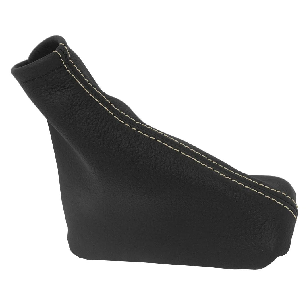 E Brake Boot PVC Leather for Range Rover L322 (2003–2006) Beige Stitch