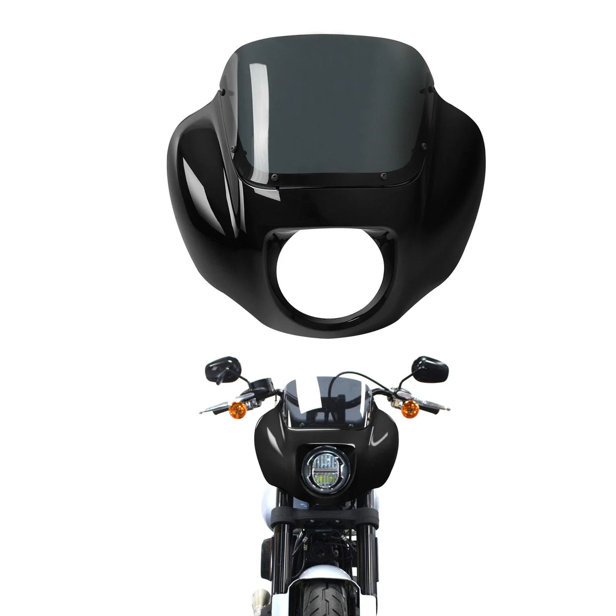 Windshield Quarter Fairing for Harley Softail FXBB FXLR 2018-2024