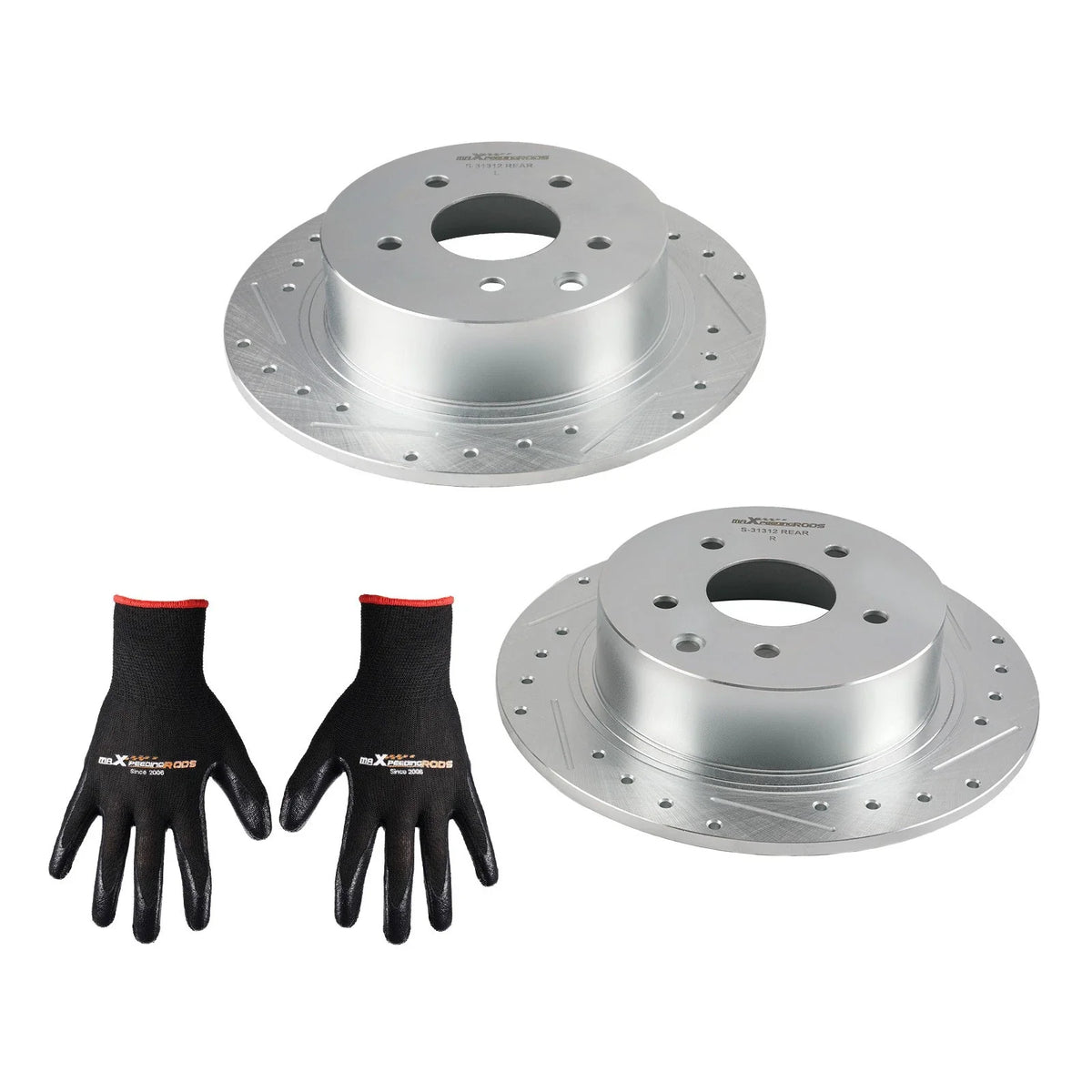 Drilled & Slotted Brake Disc for Nissan Altima (2002–2025), Juke (2011–2017), Sentra (2007–2019)