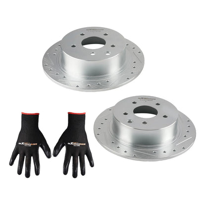 Drilled & Slotted Brake Disc for Nissan Altima (2002–2025), Juke (2011–2017), Sentra (2007–2019)