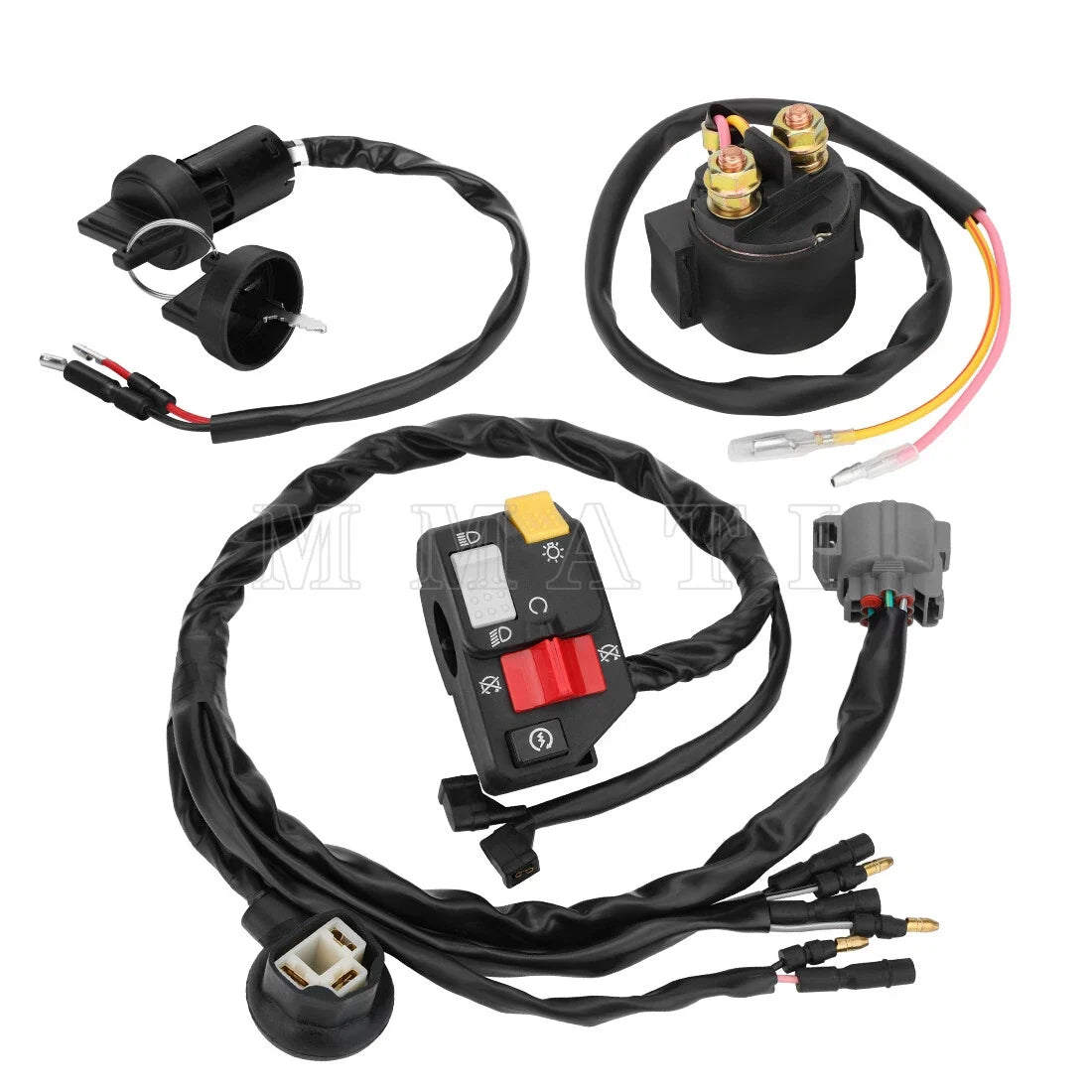 Handlebar Key Switch with Relay for Honda TRX300EX Sportrax 300 1993-2006