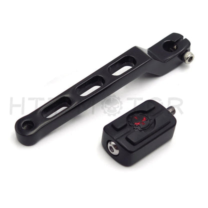 Rear Heel Shift Lever Peg - Skull Shifter for Harley Road Glide 2015-2018