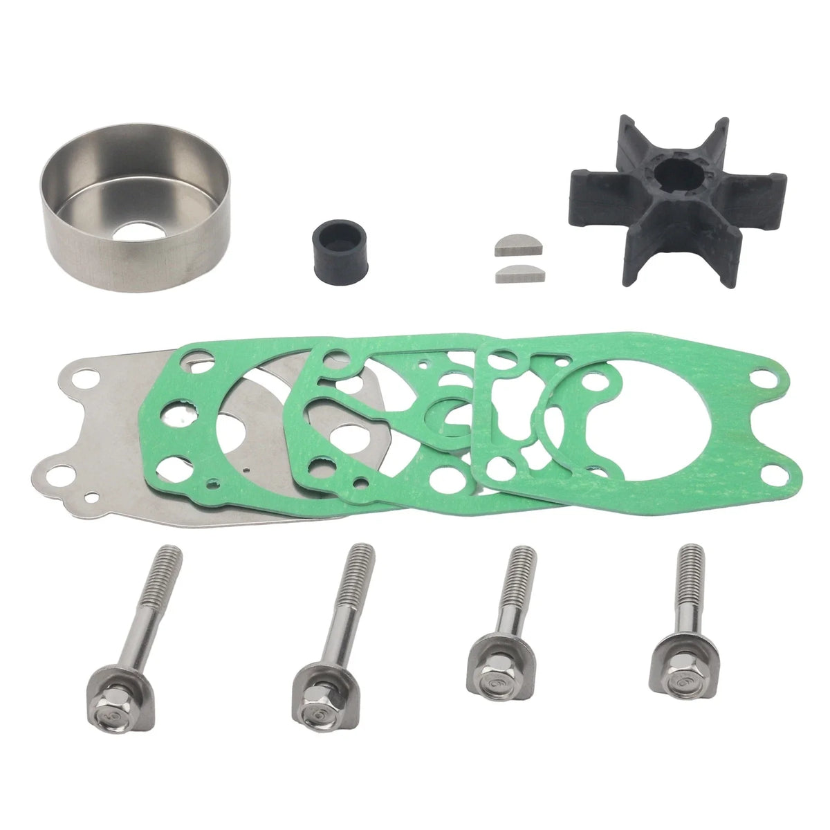 Water Pump Repair Kit for Yamaha Outboard (18-3374, 18-3375, 18-3397, 18-3398)