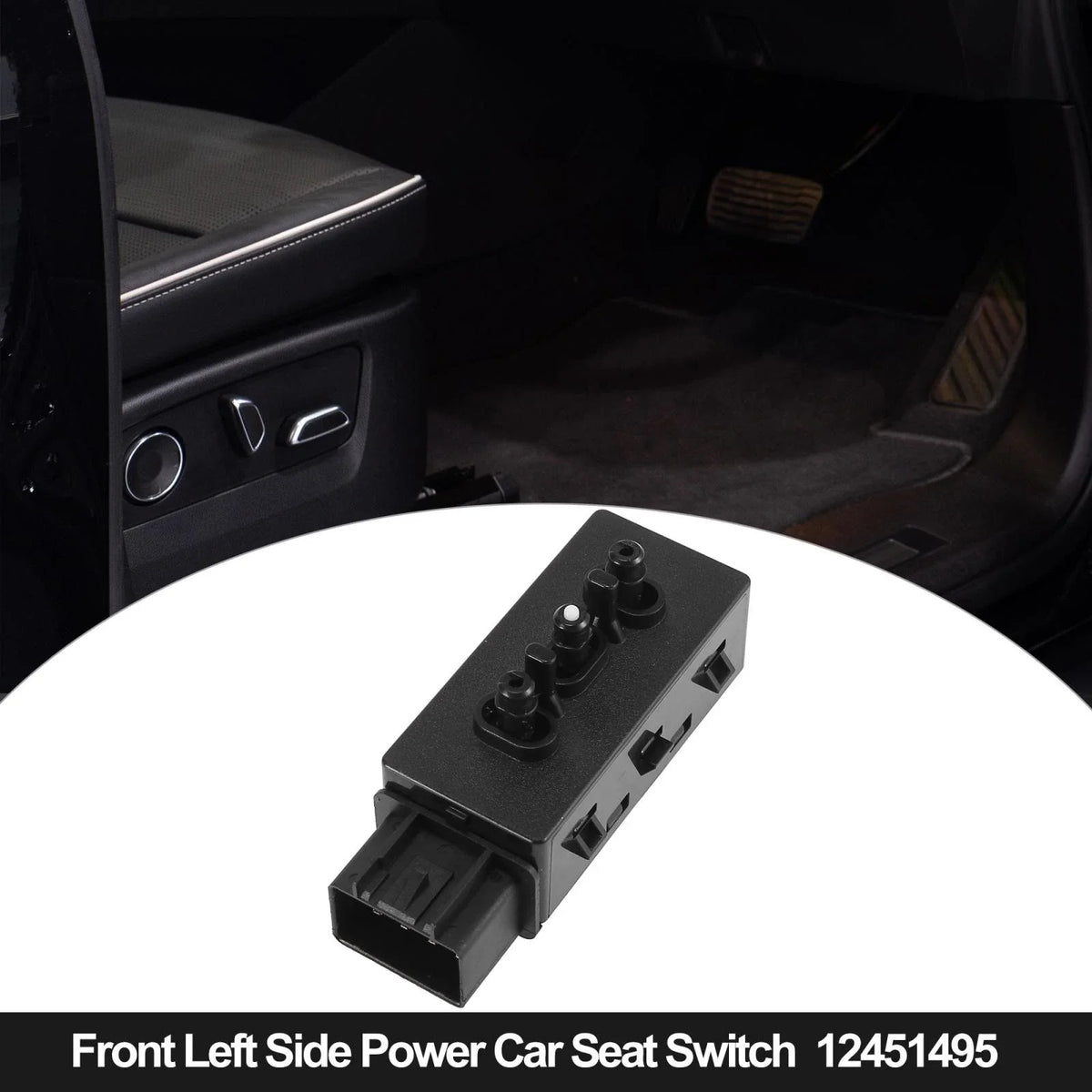 6 Way Power Seat Switch for Chevrolet Buick (1995–2005) 12451495