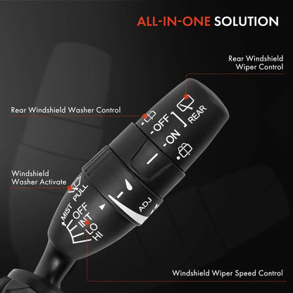 Windshield Wiper Switch for CR-V (2008-2012) & Insight (2010-2012)