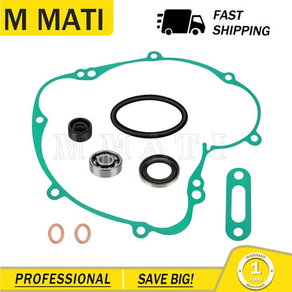 Water Pump Seal & Cover Gasket Rebuild Kit for KX60 KX80 1985-2003