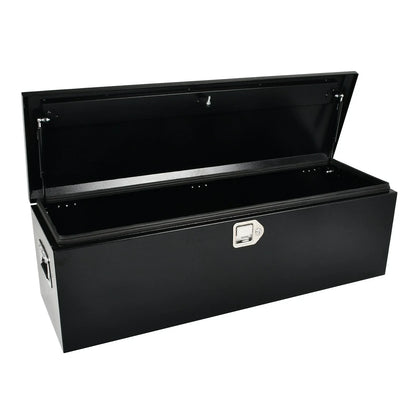 48"x15"x15" Tool Box for Pickup Truck - Black Steel Finish
