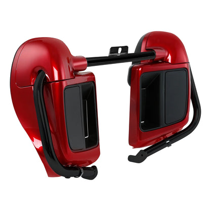Engine Guard Bar with Lower Vented Fairings for 2014-2023 Harley Road Glide