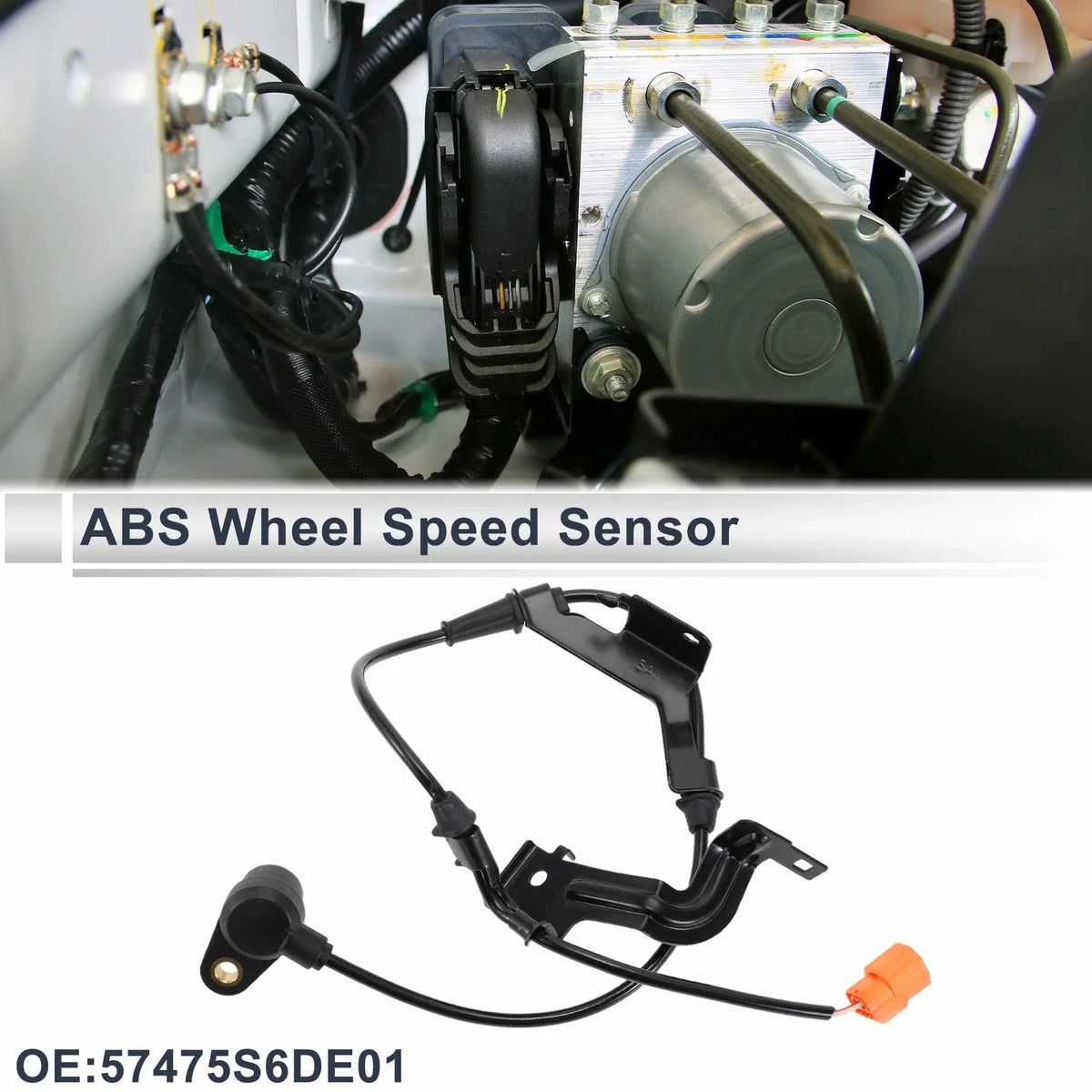 ABS Wheel Speed Sensor No. 57475S6DE01 for Honda Civic (2006–2011)