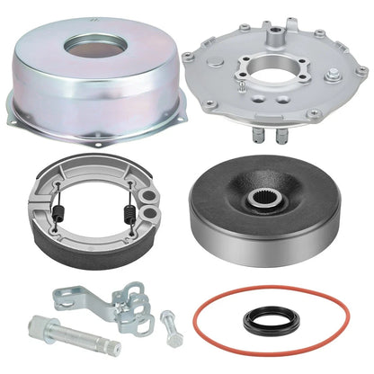 Rear Brake Plate Shoe Kit for Yamaha Wolverine 350 YFM350X (2006–2009)