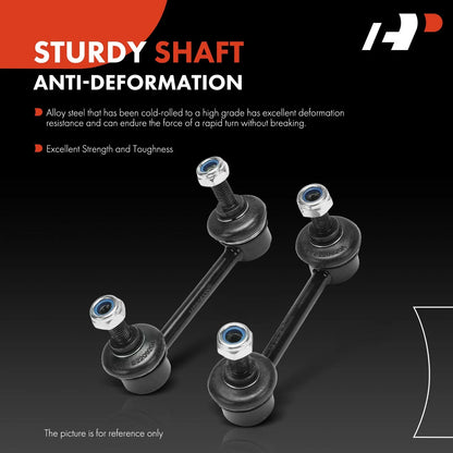 Rear Sway Bar Link Pair with Ball Joint for Honda Passport 2002