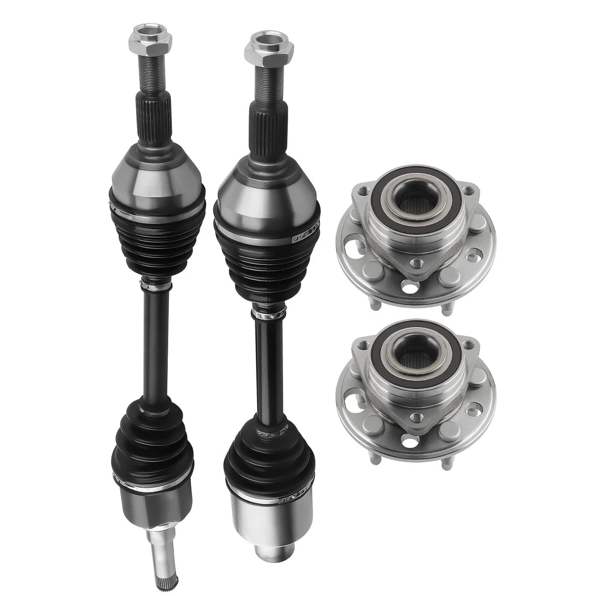 CV Axles with Wheel Hub for GMC Terrain and Chevrolet Equinox 2010-2016