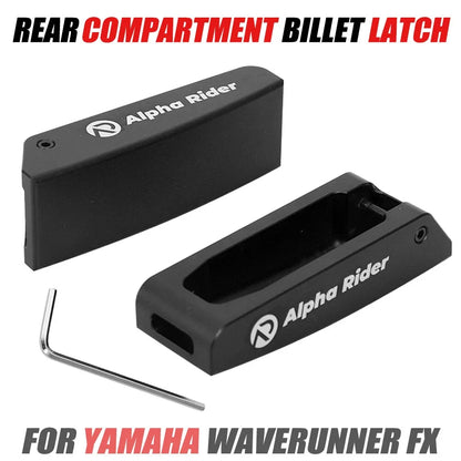 CNC Billet Latch Kit Set for Yamaha Waverunner FX - Black