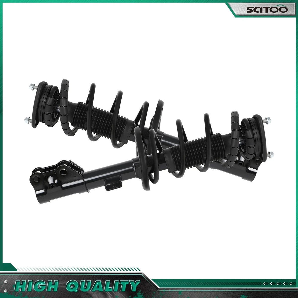 2Pcs Complete Shocks Coil Spring Struts for Mazda CX-5 2013–2016
