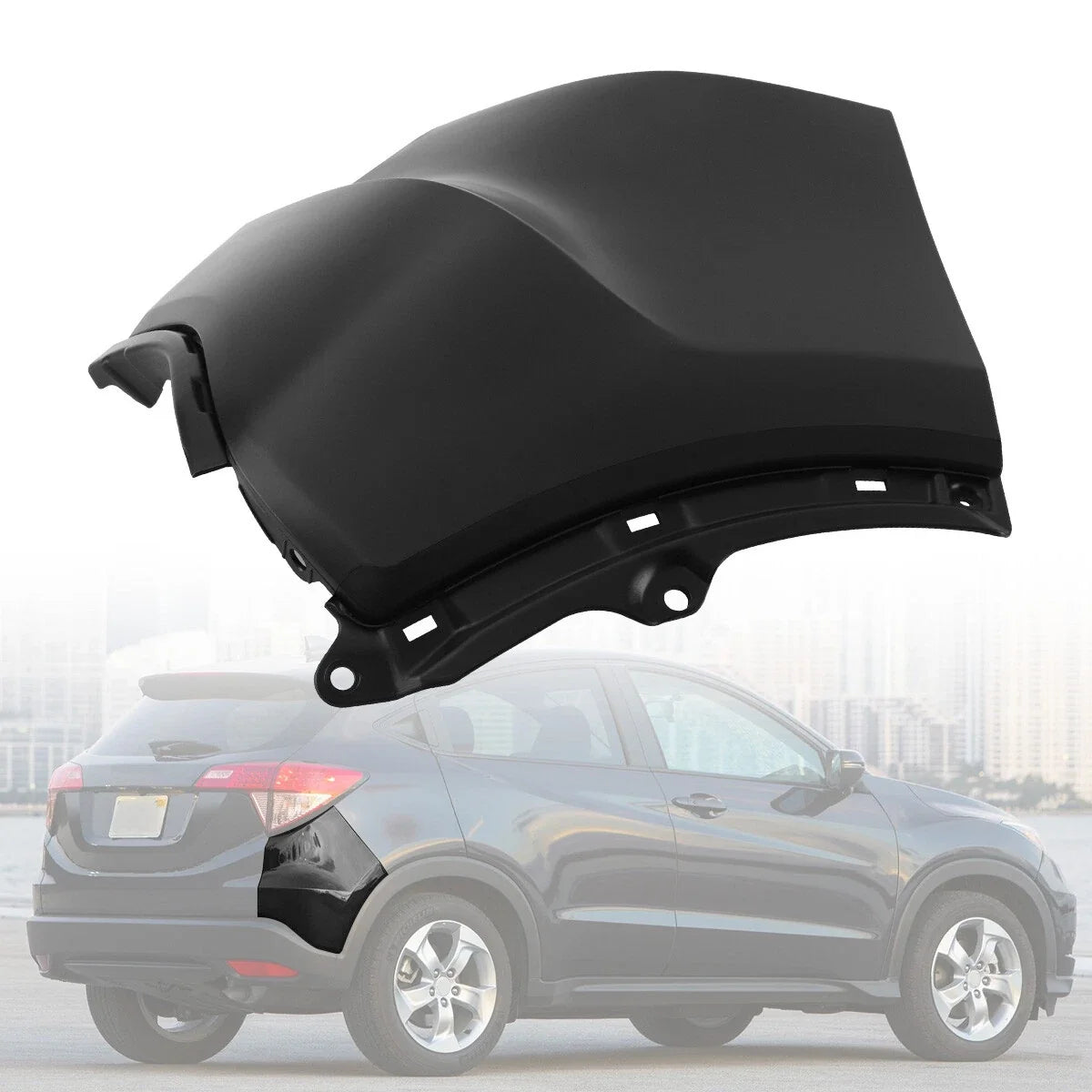 Rear Bumper Face Bar End Extension for Honda HR-V (2016–2022)