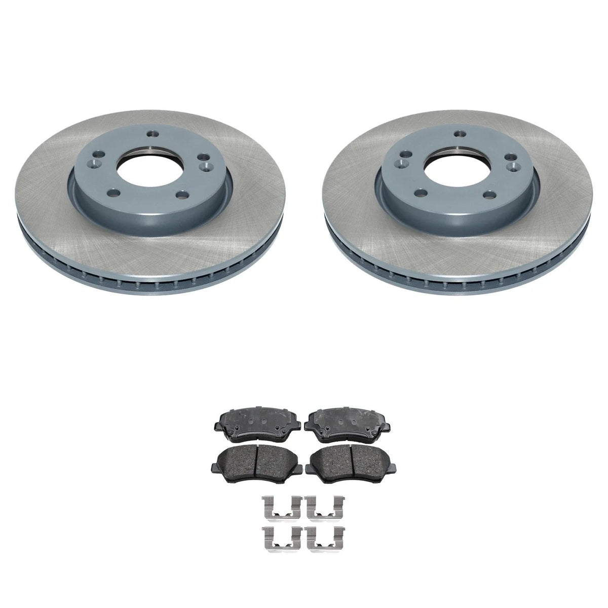 Front Brake Pads & Rotors Kit for 2010-2013 Kia Forte 5 Koup