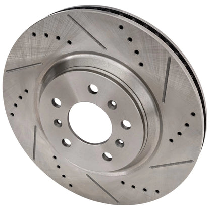 Front Brake Disc Rotors for Chevy Impala Limited, Cadillac DTS (2006–2016)