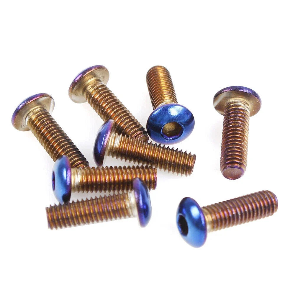 8PCS Steering Wheel Screw Kit M5x0.8 for Universal Racing Cars