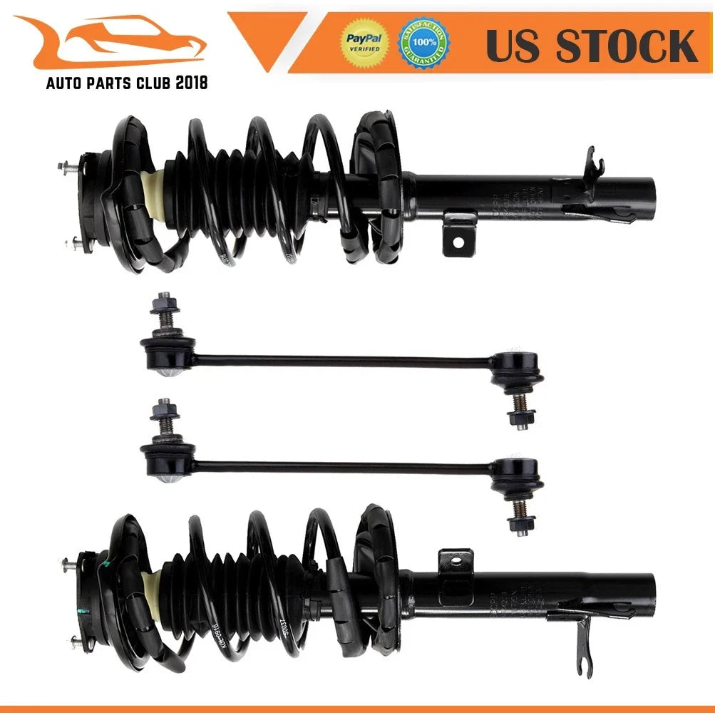 Front Struts Assembly & Sway Bar End Link for Ford Focus (2000–2005)