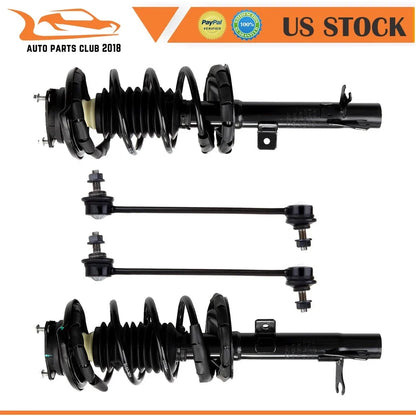 Front Struts Assembly & Sway Bar End Link for Ford Focus (2000–2005)