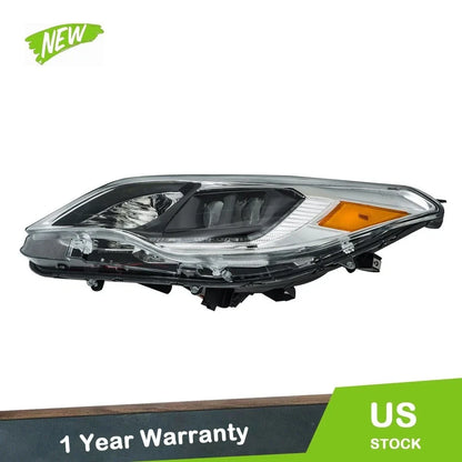 Left Headlight with Clear Housing for Toyota Avalon 2013-2015
