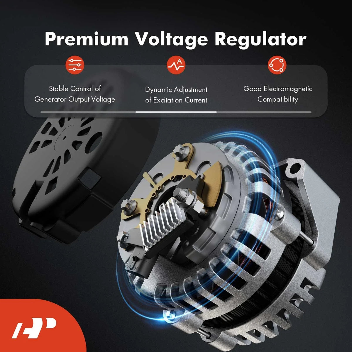 2000-2006 Nissan Xterra Frontier Sentra Altima Alternator Regulator