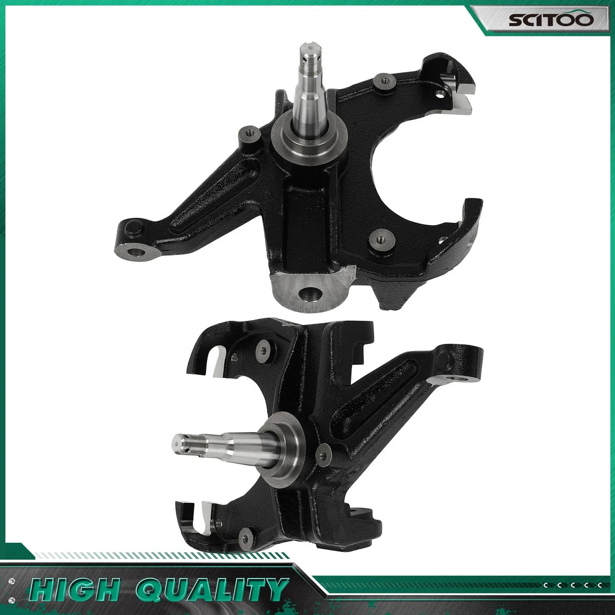 Front Drop Spindles 2.5" Lowering Kit for 2WD Chevy C10 (1973-1987)