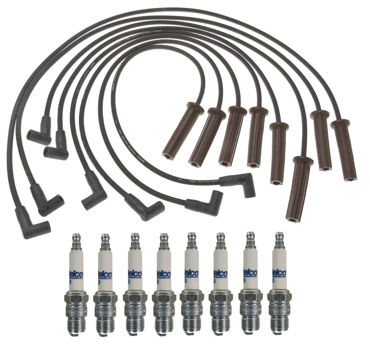 Set of 8 Ignition Wires for Chevy GMC 7.4 V8 (GM OE)