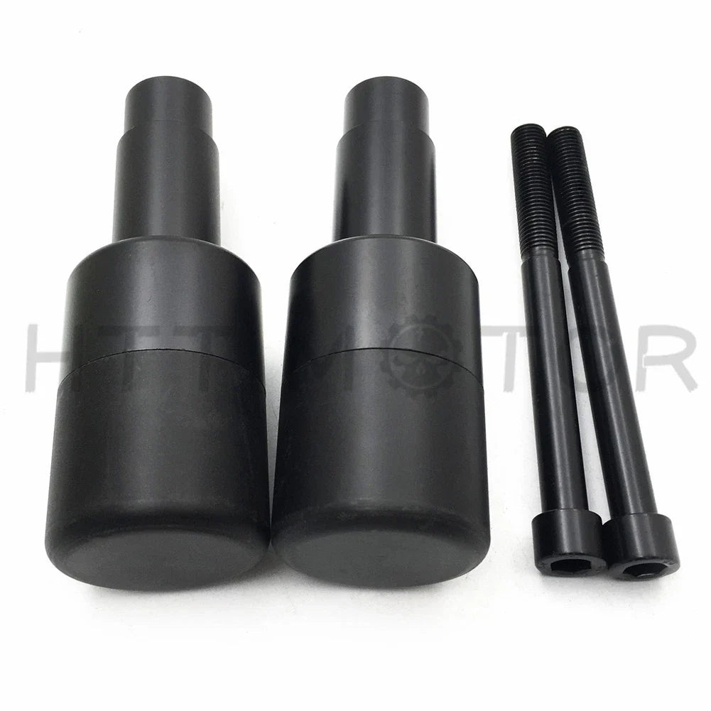 2X Black Frame Sliders for GSXR 1300 Hayabusa (2008–2012) Suzuki