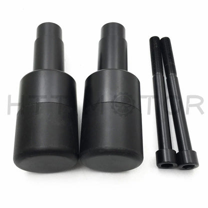 2X Black Frame Sliders for GSXR 1300 Hayabusa (2008–2012) Suzuki