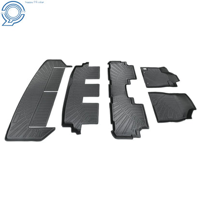 4-Piece All Weather Floor Mat Set for Toyota Highlander 2008-2013