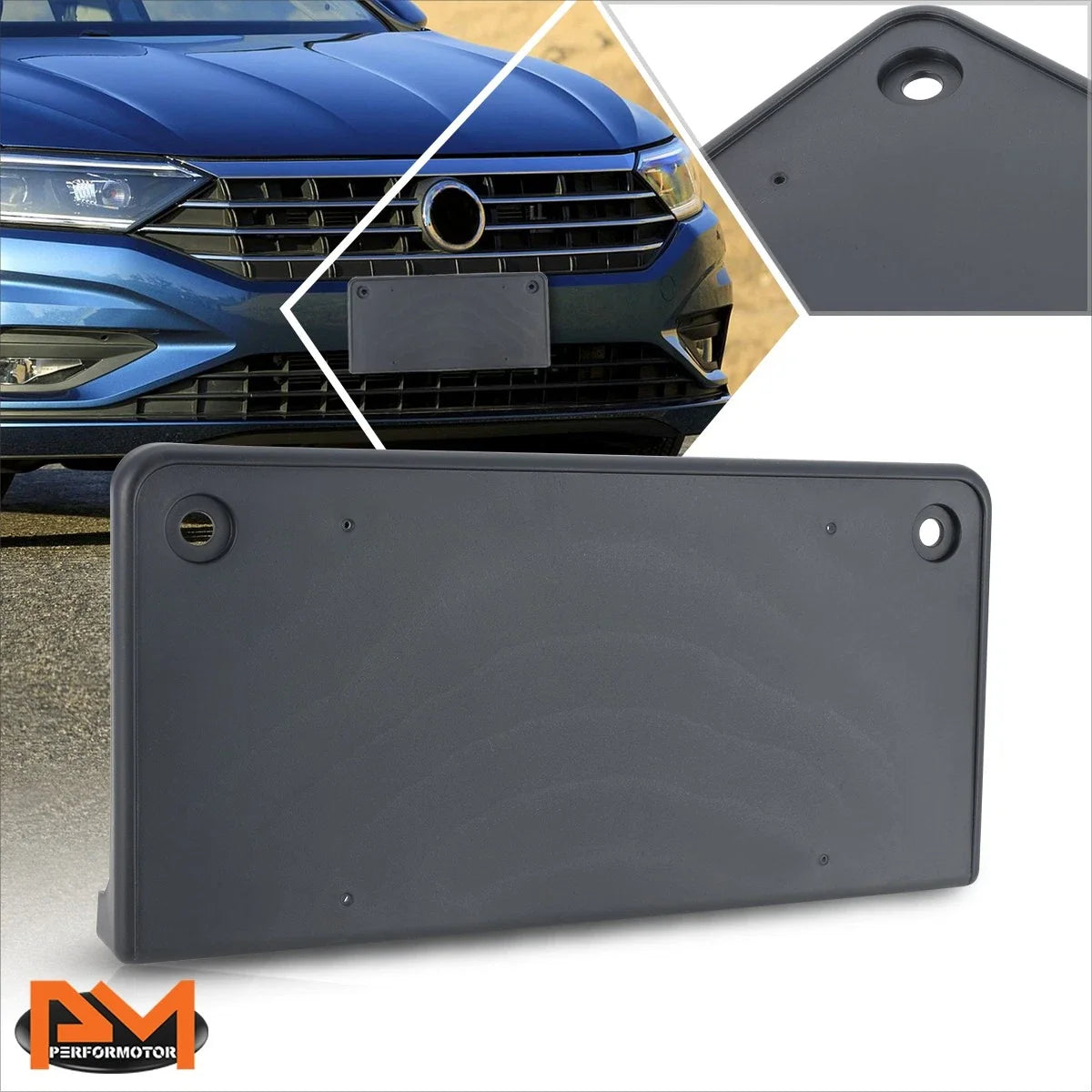 License Plate Tow Hook Mounting Bracket for VW Passat (2016-2019)