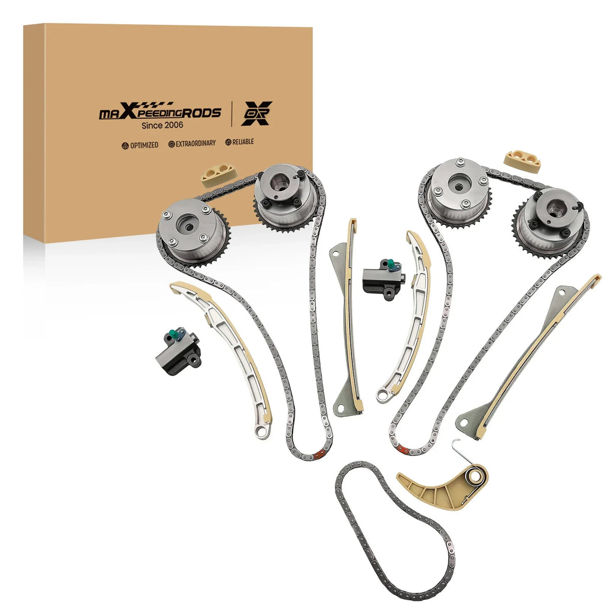 Engine Timing Chain Kit for Hyundai Santa Fe Kia Sorento Genesis (2013–2020)