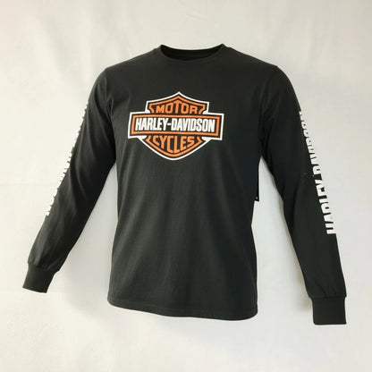 Long Sleeve Tee with Bar & Shield for Harley-Davidson