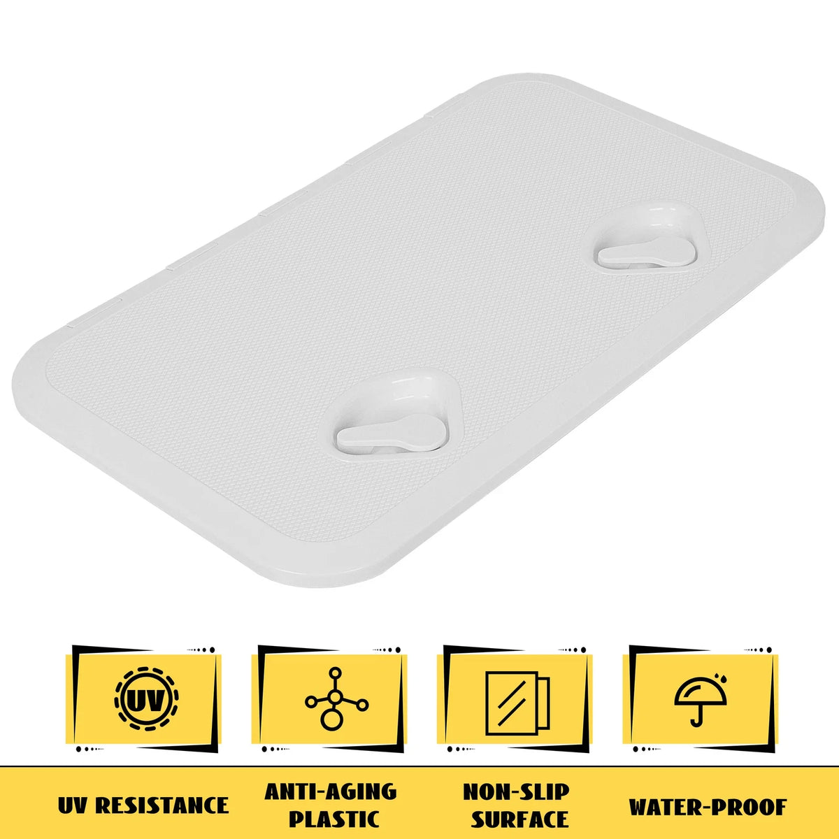 White Marine Boat Deck Access Hatch & Lid 24" x 14