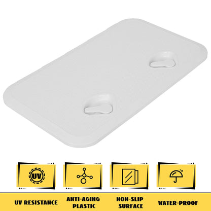 White Marine Boat Deck Access Hatch & Lid 24" x 14
